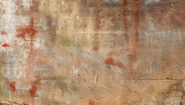 Eski grunge duvar arkaplanı veya dokusu 