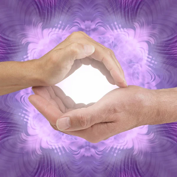 Our Combined Life Force Energies Provide Phenomenal Healing Power Female — Stock Photo, Image