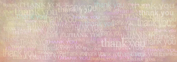 Blass Rustikales Dankbarkeitskonzept Hintergrund Die Worte Danke Immer Wieder Überlagert — Stockfoto