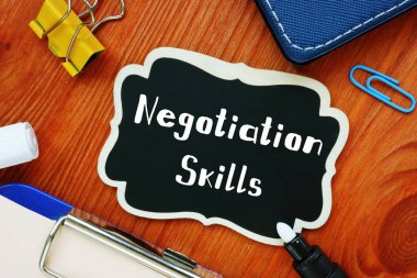 Kariyer konsepti, kağıttaki ifade ile pazarlık becerileri anlamına gelir..