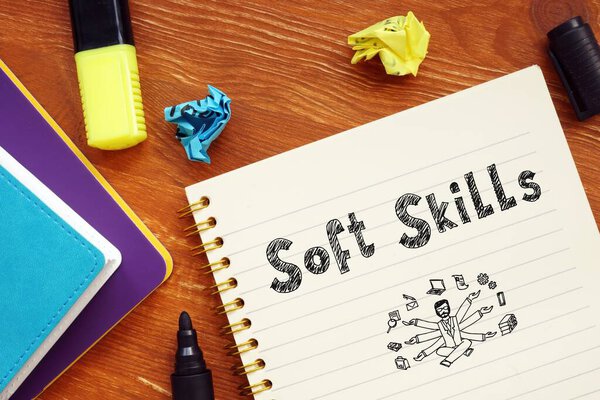 Концептуальное фото Soft Skills с письменной фразой.