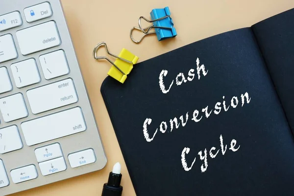 Cash Conversion Cycle (CCC) phrase on the sheet.