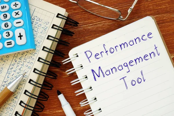Career concept meaning Performance Management Tool with inscription on the sheet.