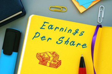 İş konsepti: Paylaşım Başına Kazanç.