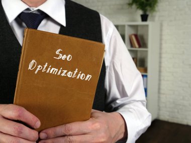 Seo Optimizasyonu ile ilgili iş konsepti.