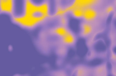 tasarım için soyut, bulanık menekşe, mor ve sarı renkler.