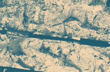 Tasarım için kopyalama alanı olan soyut celadon ve bej doku arkaplanı.