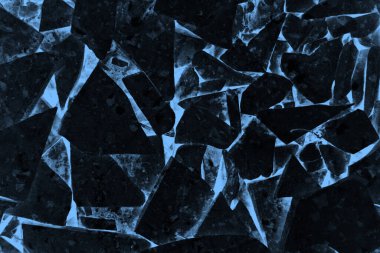 Tasarım için soyut siyah ve koyu mavi arkaplan.