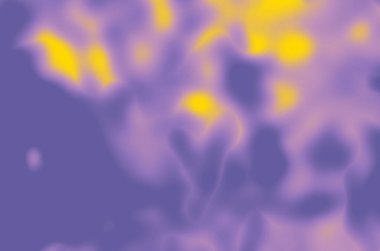 tasarım için soyut, bulanık menekşe, mor ve sarı renkler.