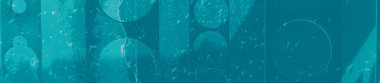 Tasarım için soyut turkuaz, celadon ve aquamarine renk arkaplanı.