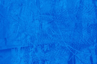 Tasarım için kopyalama alanı olan soyut mavi doku arkaplanı.