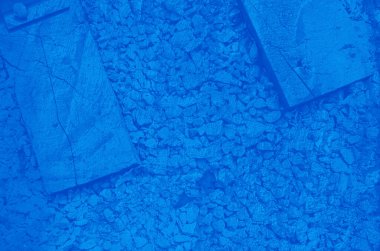 Tasarım için kopyalama alanı olan soyut mavi doku arkaplanı.