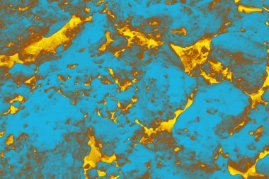 Tasarım için soyut parlak mavi ve sarı arkaplan.