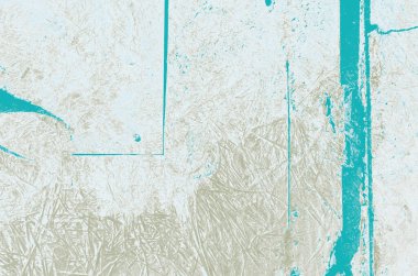 Tasarım için soyut turkuaz, mavi ve haki rengi arkaplan.