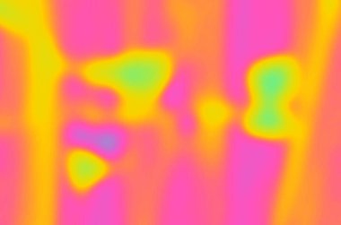 Tasarım için soyut bulanık yeşil, sarı ve pembe arkaplan.