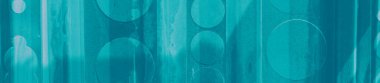Tasarım için soyut turkuaz, celadon ve aquamarine renk arkaplanı.
