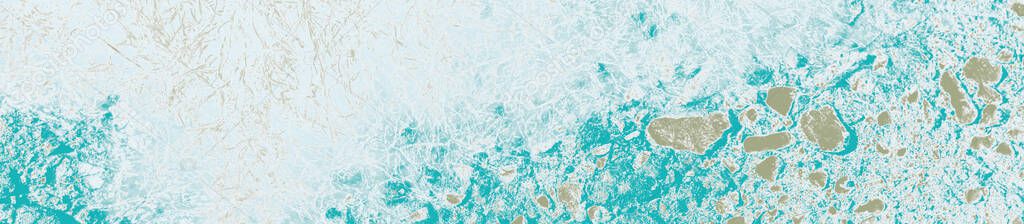 abstract turquoise, blue and khaki colors background for design.