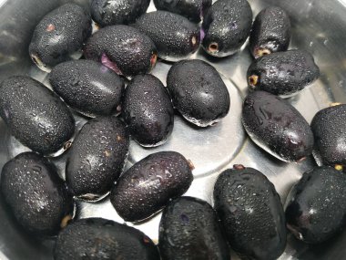 Hint yaban mersini ya da Jamun Fruit Fotografları. Bu fotoğraf Vishal Singh tarafından çekildi..