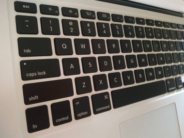 Klavye ve touchpad. Bu fotoğraf Vishal Singh tarafından çekildi.