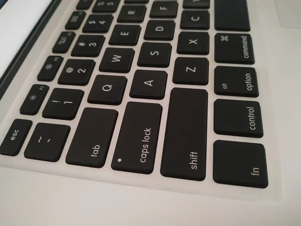 Tastatur Und Touchpad Dieses Foto Wurde Aufgenommen Von Vishal Singh — Stockfoto