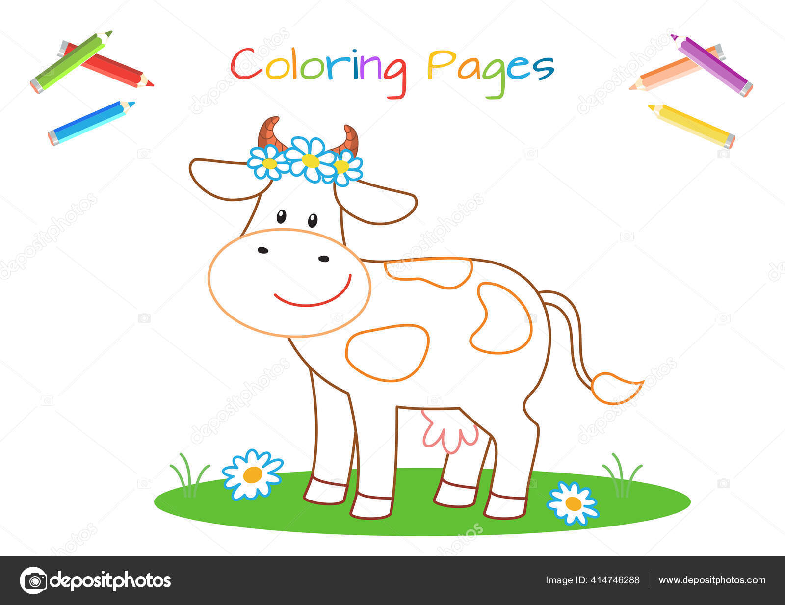 Featured image of post Cute Bull Coloring Pages : Some of the most popular coloring pages are for the cute kittens, puppies, bears and turtles.