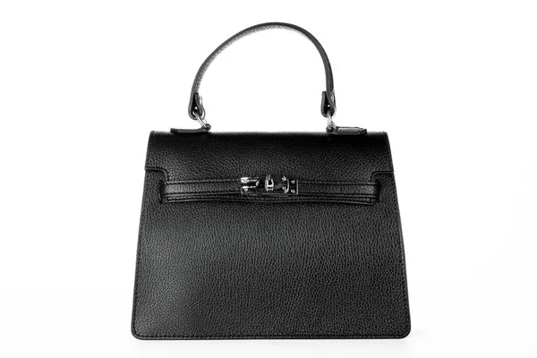 Çanta moda sonbahar debriyajı beyaz deri üzerinde izole