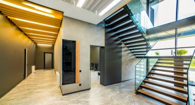 Modern giriş salonu modern ofis binası.