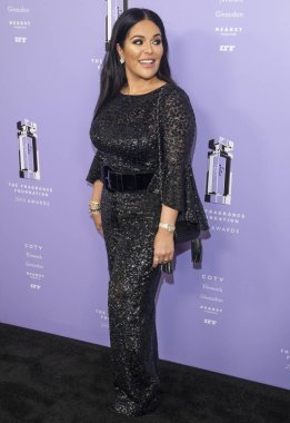 New York, Ny - 12 Haziran 2018: Mona Kattan 2018 koku Vakfı Ödülü Alice Tully Hall Lincoln Center'da katılır