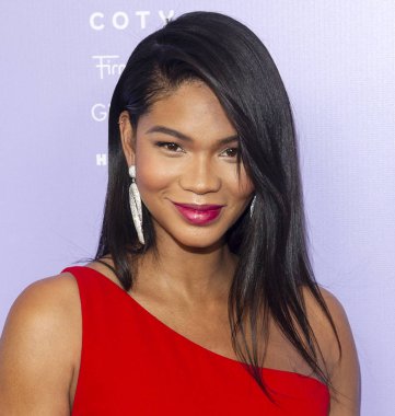 New York, Ny - 12 Haziran 2018: Chanel Iman 2018 koku Vakfı Ödülü Alice Tully Hall Lincoln Center'da katılır