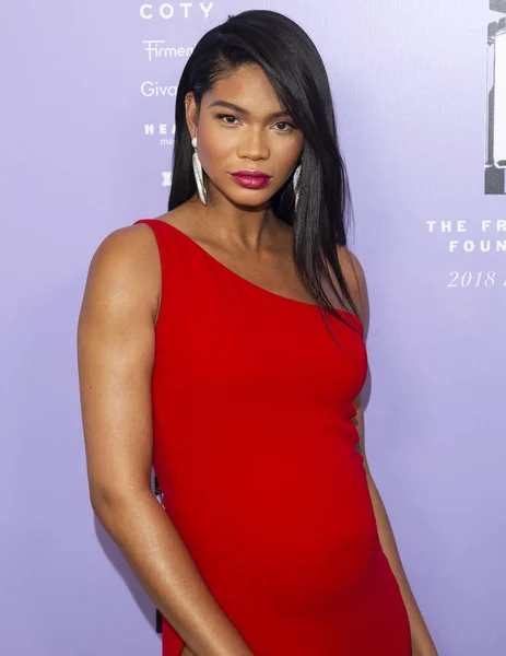 New York June 2018 Chanel Iman Attends 2018 Fragrance Foundation — Stock Photo, Image