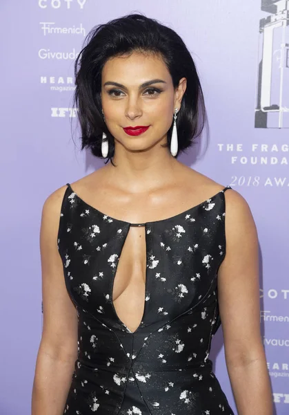 Nowy Jork Czerwca 2018 Morena Baccarin Uczęszcza 2018 Fragrance Foundation — Zdjęcie stockowe