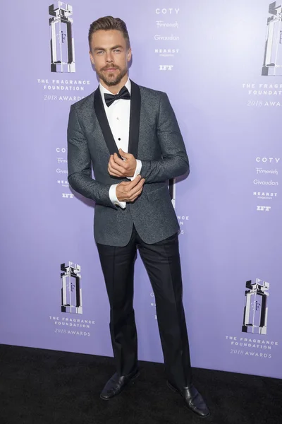 New York June 2018 Derek Hough Attends 2018 Fragrance Foundation — Stock Photo, Image