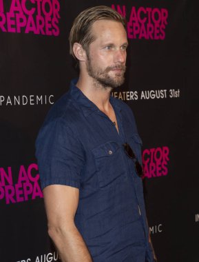 New York, Ny - 29 Ağustos 2018: Alexander Skarsgard katılır 