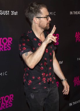 New York, Ny - 29 Ağustos 2018: Sam Rockwell katılır 