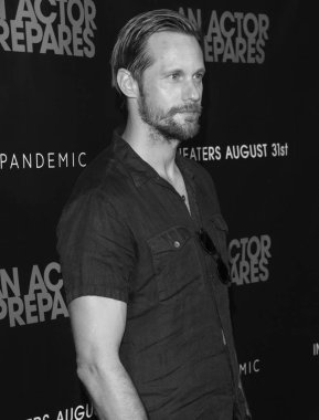New York, Ny - 29 Ağustos 2018: Alexander Skarsgard katılır 