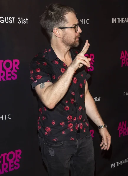 New York Augusti 2018 Sam Rockwell Sköter Skådespelare Förbereder New — Stockfoto