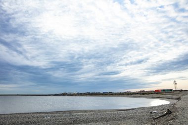 Kuzey Buz Denizi, Prudhoe Körfezi Alaska, ABD bir görünümünü