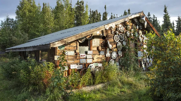 Sevinç Alaska Ağustos 2018 Joe Nancy Carlson Lastik Dükkanı Sevinç — Stok fotoğraf
