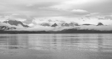 Bir görünümü Kachemak Bay State Park, Homer Spit, Alaska