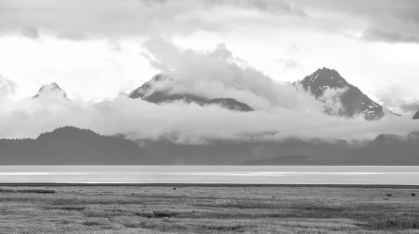 Vue Parc État Kachemak Bay Depuis Homer Spit Alaska — Photo