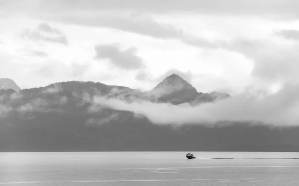 Homer Agosto 2018 Una Vista Bahía Kachemak Desde Homer Spit —  Fotos de Stock