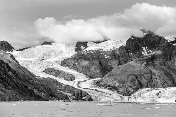 Kilátás Columbia Gleccser Alaszkai Prince William Hang — Stock Fotó