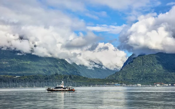 Valdez Ağustos 2018 Valdez Limanı Alaska Bir Görünüm — Stok fotoğraf