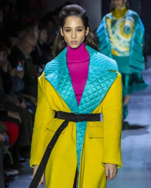Prabal Gurung 2019 sonbahar kış pist Haritayı New York City