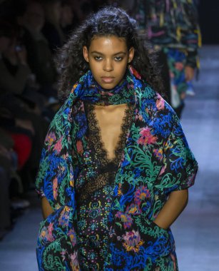 Prabal Gurung 2019 sonbahar kış pist Haritayı New York City