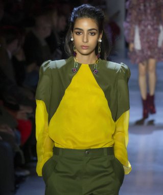 Prabal Gurung 2019 sonbahar kış pist Haritayı New York City