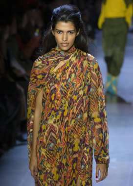 Prabal Gurung 2019 sonbahar kış pist Haritayı New York City