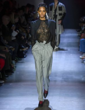 Prabal Gurung 2019 sonbahar kış pist Haritayı New York City