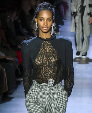 Prabal Gurung 2019 sonbahar kış pist Haritayı New York City