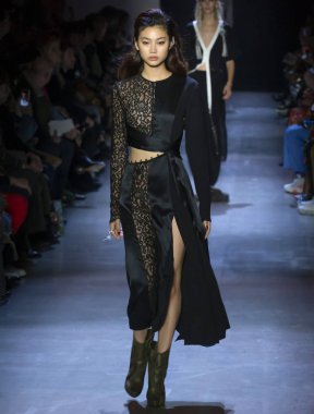 Prabal Gurung 2019 sonbahar kış pist Haritayı New York City